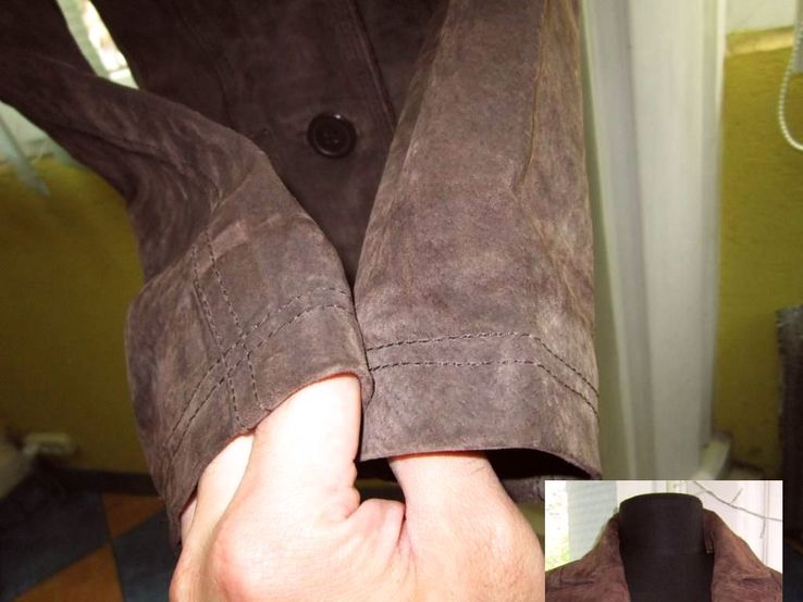 Лёгенькая женская кожаная куртка – пиджак CLOCKHOUSE - С&amp;A. Лот 501, numer zdjęcia 6
