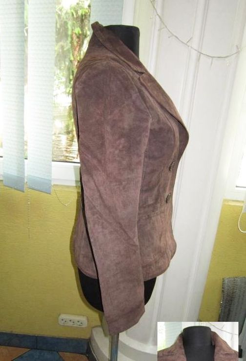 Лёгенькая женская кожаная куртка – пиджак CLOCKHOUSE - С&amp;A. Лот 501, photo number 7