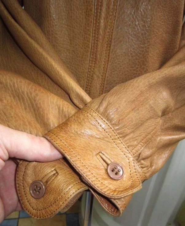 Женская кожаная куртка на меху.  Германия. Лот 504, фото №6