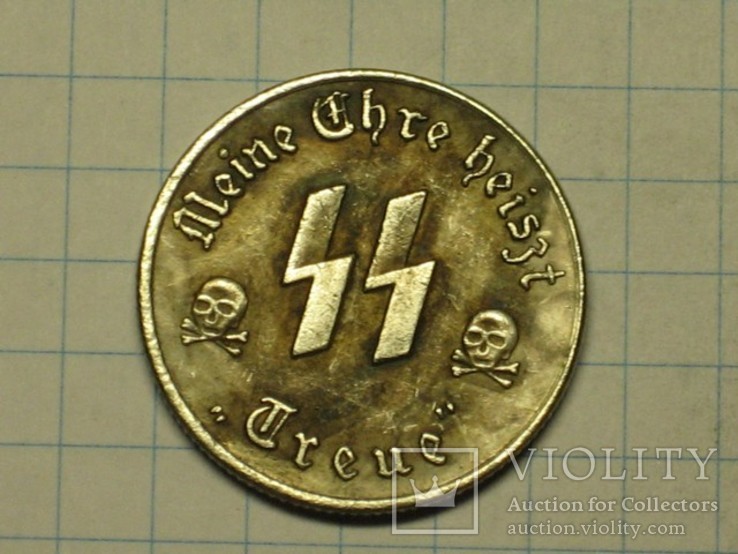 50 грош Гитлер сс копия, фото №3