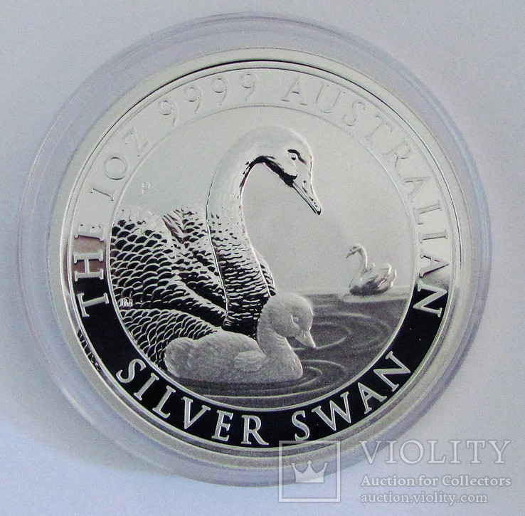2019 Австралия, 1 доллар "Лебедь" Серебро, 1 унция