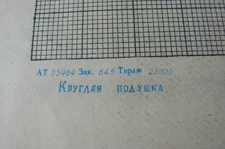 Схема для вышивания крестом (гобеленовым швом), 1956 г. N7, фото №4