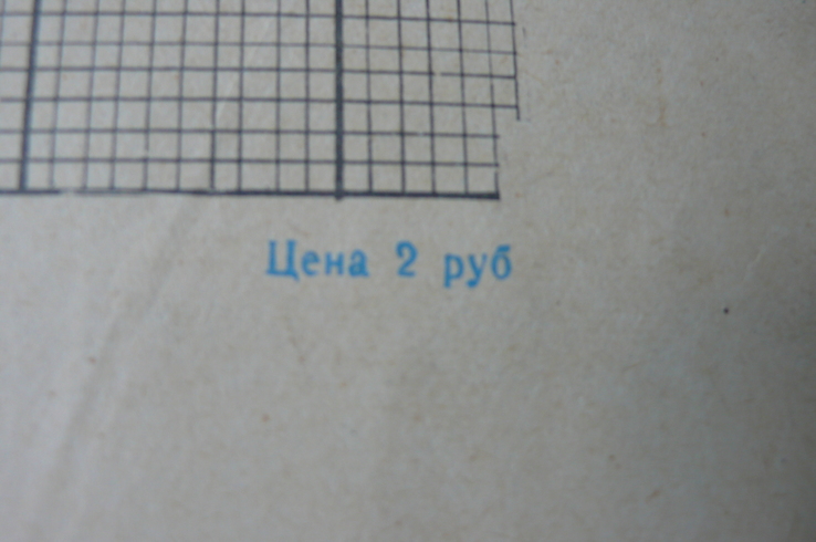 Схема для вышивания крестом (гобеленовым швом), 1956 г. N7, фото №5