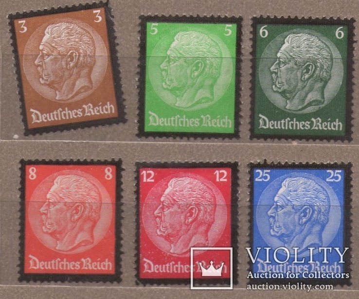Третий Рейх Пауль фон Гиденбург - полная серия медальоны. Посмертный выпуск 1934г, фото №2