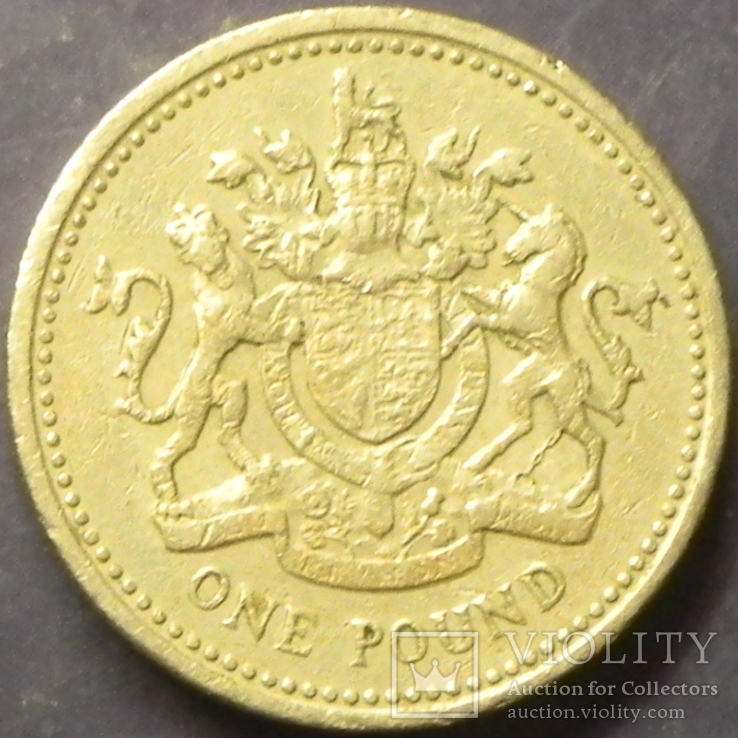 1 фунт Британія 1993, фото №2
