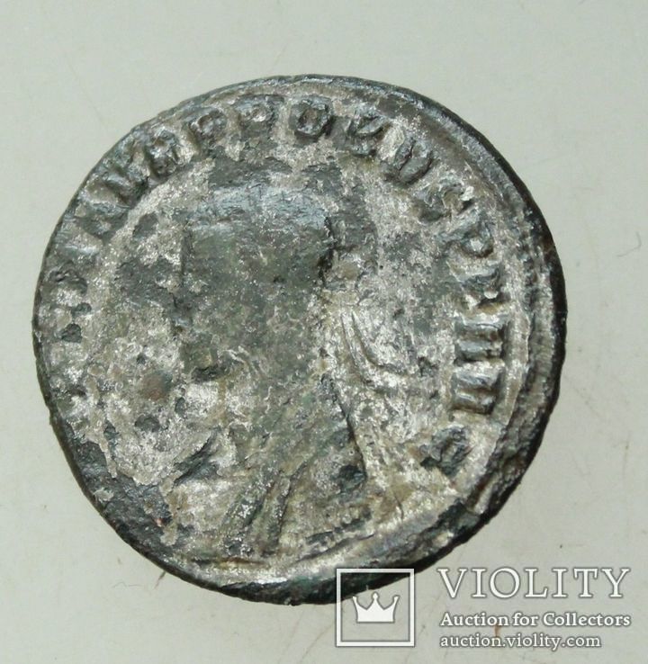 Рим, император Проб 276-282 гг., квадрига, фото №2