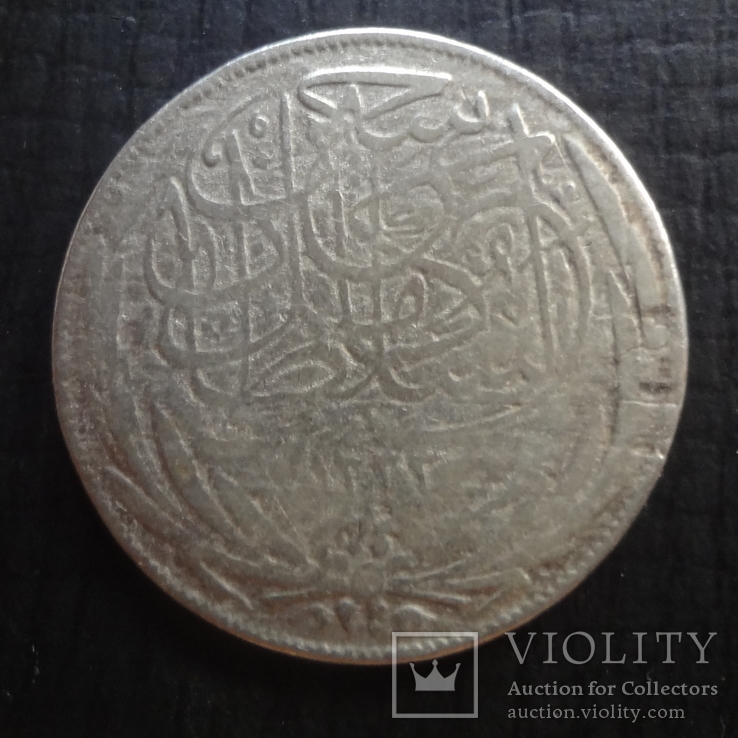5 пиастров  1917  Египет серебро    ($4.4.43)~, фото №3