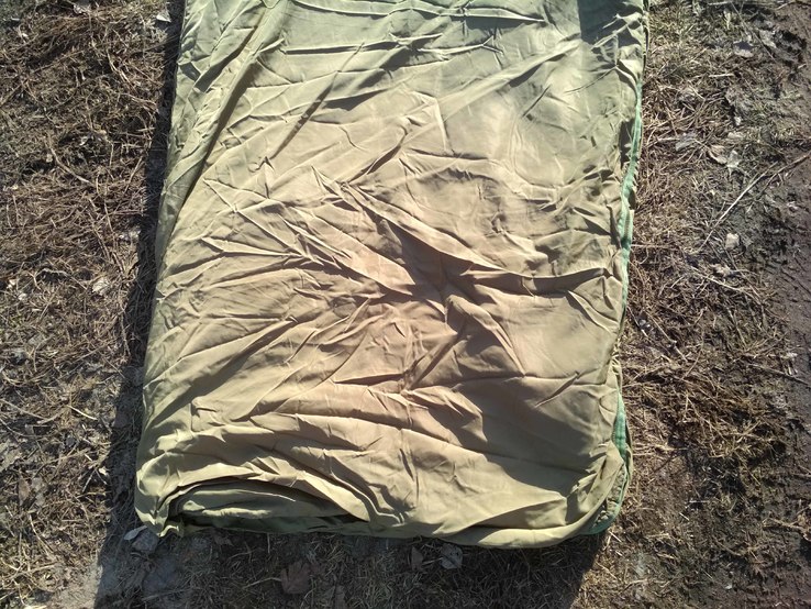 Военный спальный мешок 3в1 (чехол, простынь, одеяло) армии Чехии. Спальник №19 - б/у, фото №13