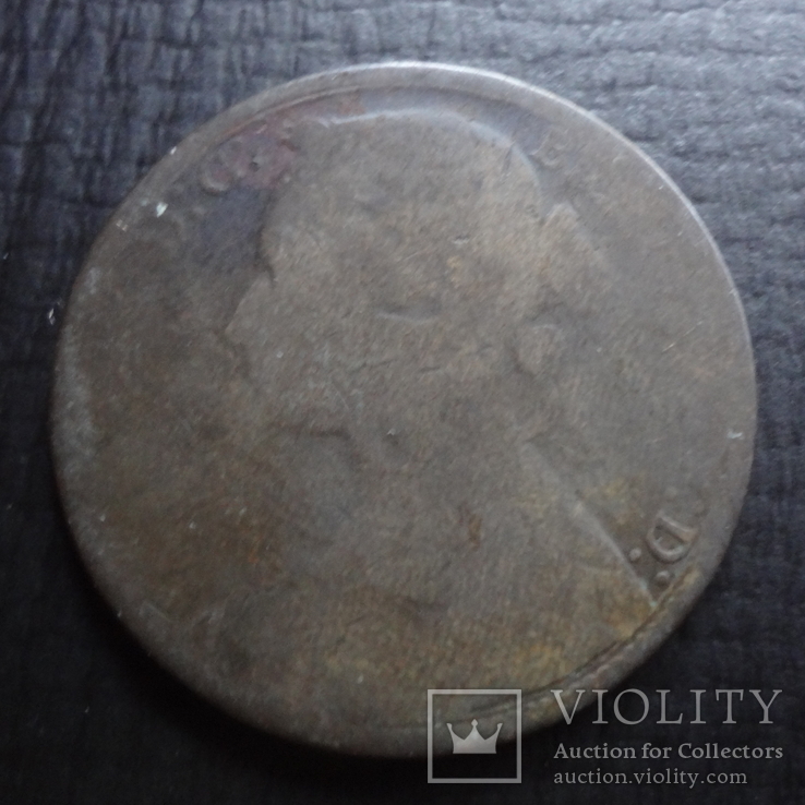 1 пенни 1877  Великобритания  ($4.8.12)~, фото №3