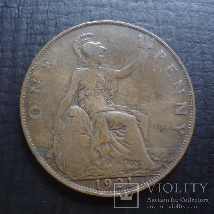 1 пенни 1921  Великобритания  ($4.8.13)~