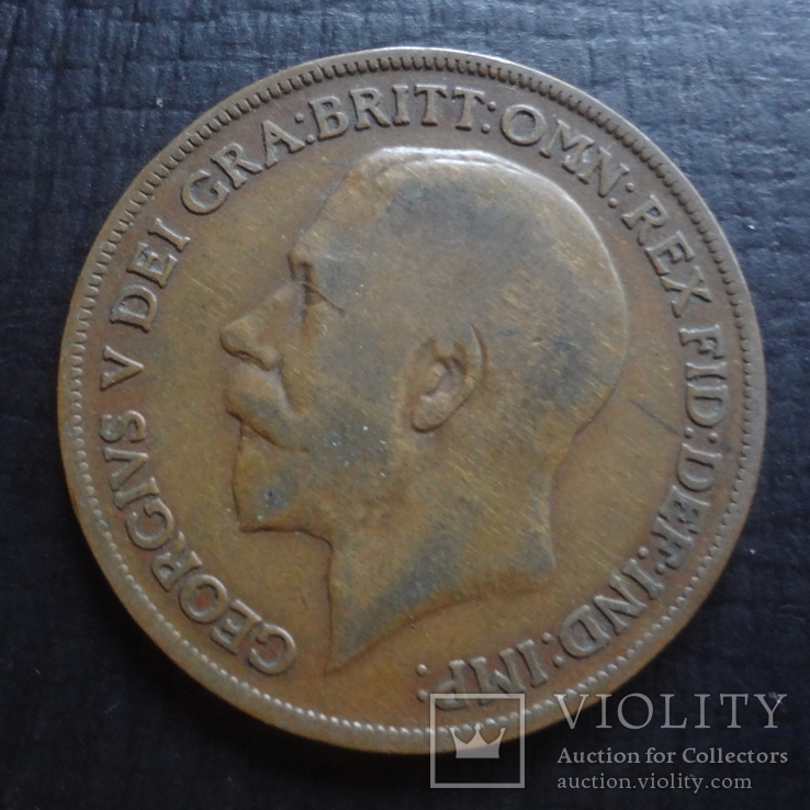1 пенни 1920  Великобритания  ($4.8.15)~, фото №3
