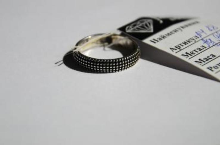 Серебряное кольцо  925 пробы, фото №2