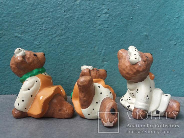 Глиняные фигурки медведей, фото №7