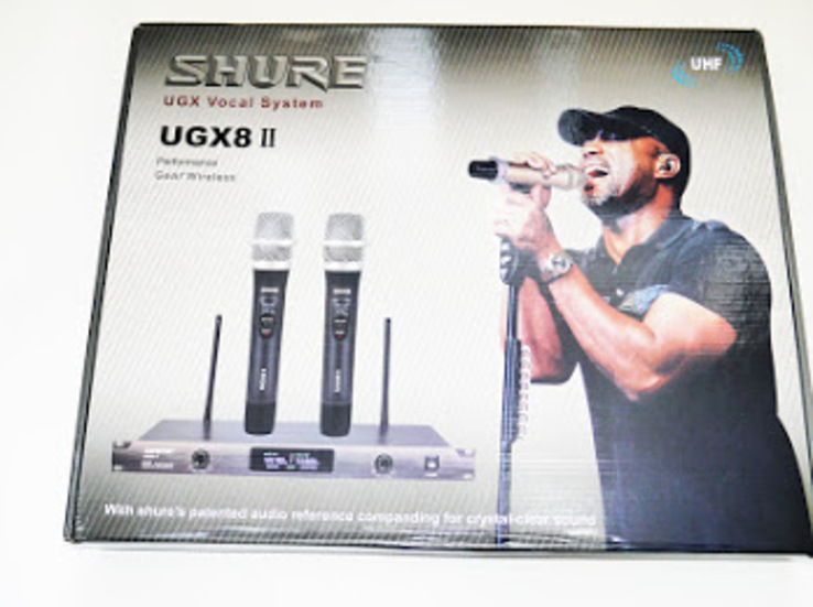 Радиосистема SHURE UGX8II 2 микрофона, фото №5