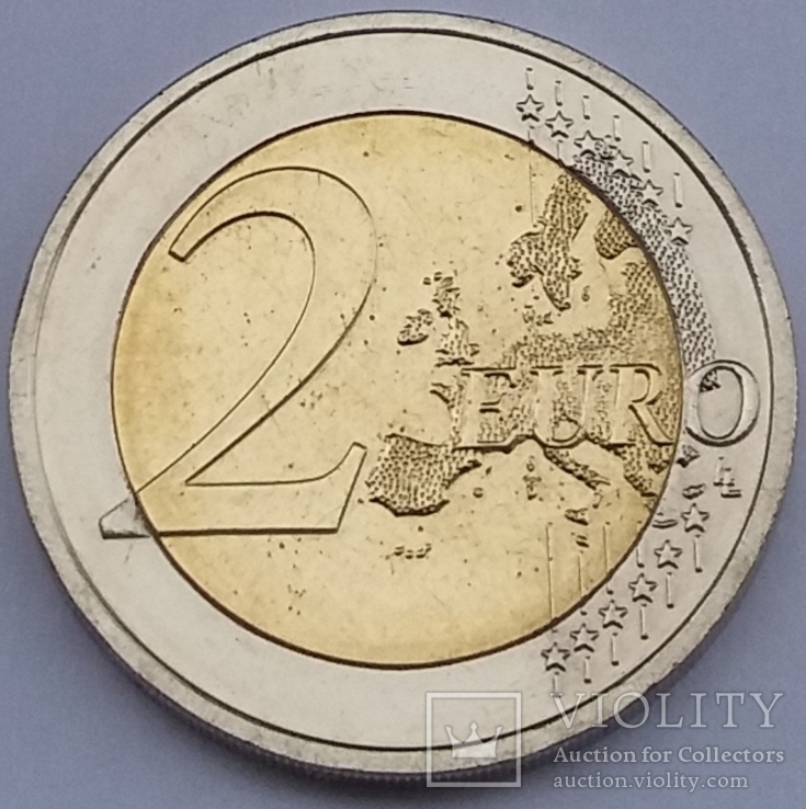 Латвія 2 євро, 2018 Historical Regions of Latvia - Semigallia, фото №3