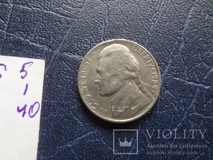 5 центов  1980 Р США    ($5.1.40)~, фото №4