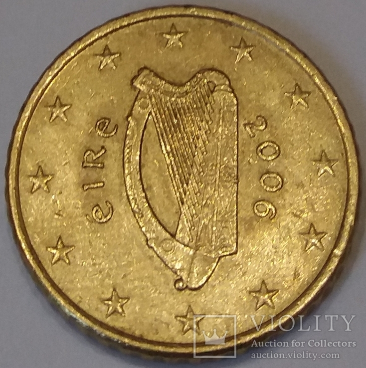 Ірландія 50 євроцентів, 2006, фото №2