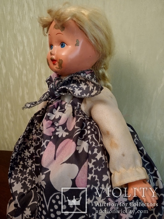 Кукла СССР, опилочная, чайница. Кукла на самовар., фото №5