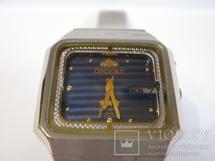 Часы"Orient" Фреза с браслетом. Japan. Оригинал. Винтаж., фото №12