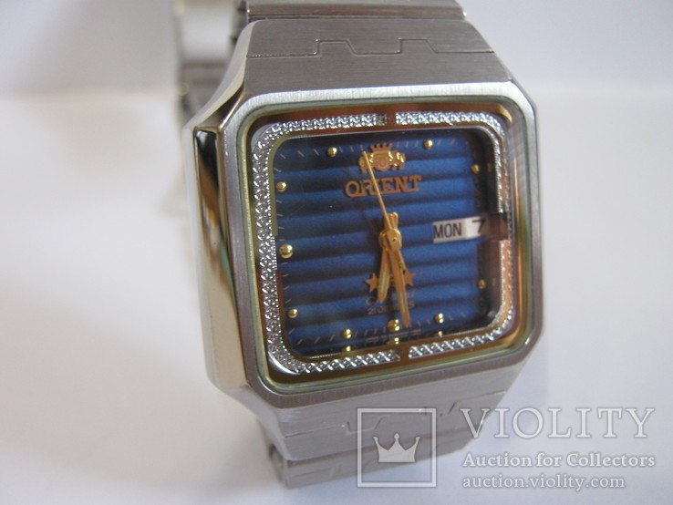 Часы"Orient" Фреза с браслетом. Japan. Оригинал. Винтаж., фото №2