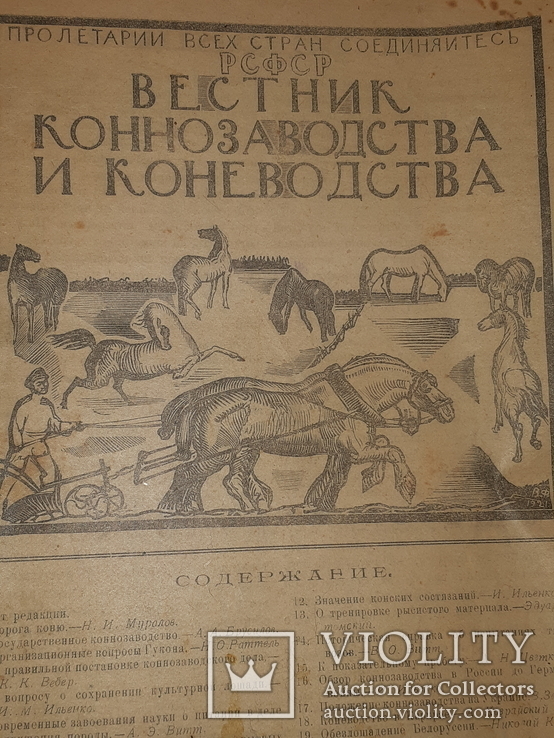 1921 Вестник коневодства