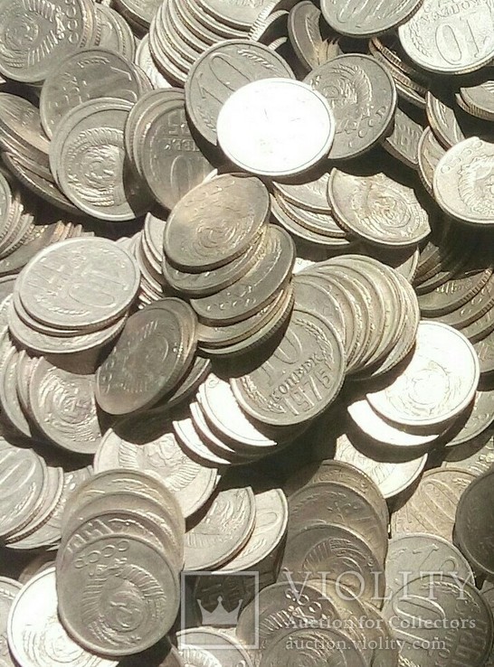 Монета СССР.10 Копеек(1500шт).