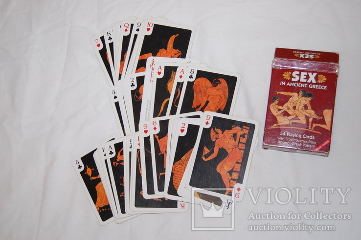 Колода Игральных карт Секс в Древней Греции. Эротика, фото №2