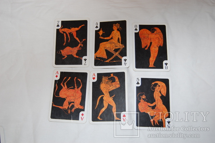 Колода Игральных карт Секс в Древней Греции. Эротика, фото №9
