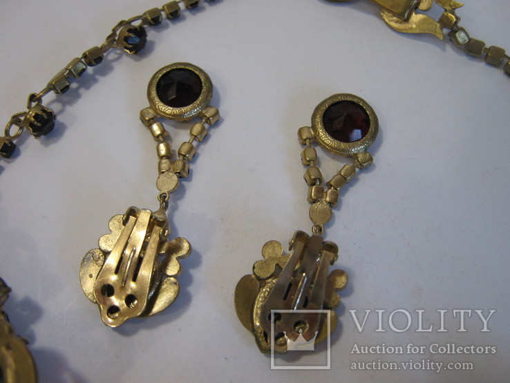 Винтажное Чешское ожерелье "Яблонекс"с коробкой. Оригинал., фото №8