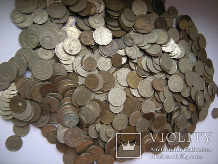 Монеты -2кг, фото №3