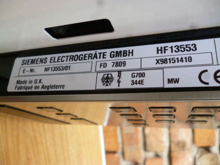 Мікрохвилюва піч Siemens  з Німеччини, фото №13