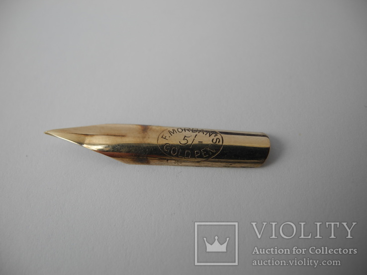 Старинный набор Карандаш и Перьевая ручка с золотым пером ( S. Mordan , Англия ), фото №8