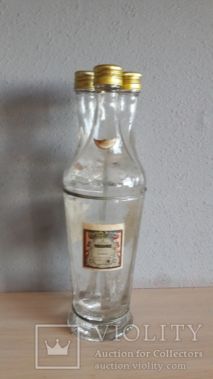 Тройная бутылка 1970 год, фото №7
