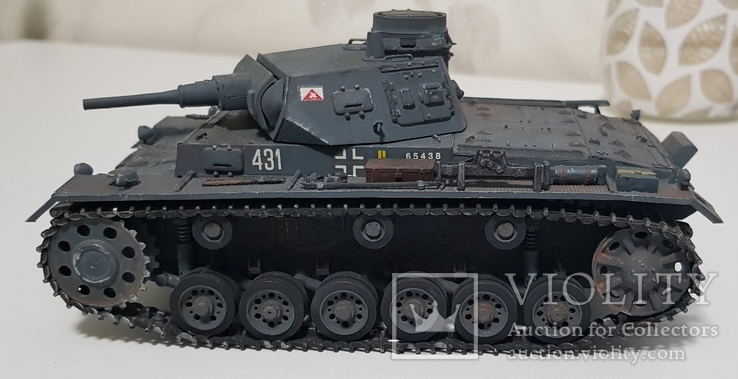 Сборная модель немецкого танка pz.lll, фото №6