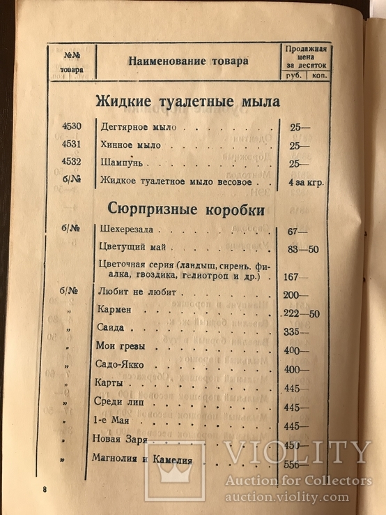 1935 Каталог Парфюмерии Косметики, фото №5