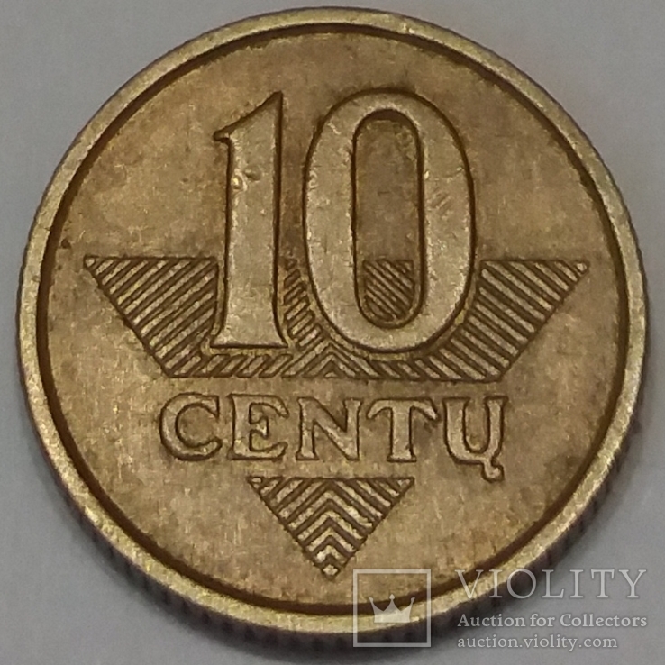 Литва 10 центів, 1997