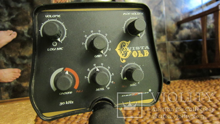 Металлоискатель NEW! Vista GOLD Gain 30 kHz, фото №4