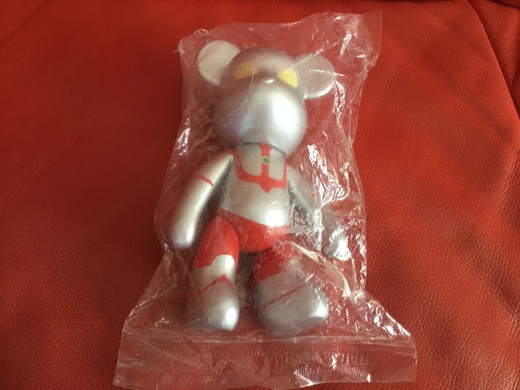 Креативная фигурка Bear MOMO Bearbrick 14 см, серый, photo number 5