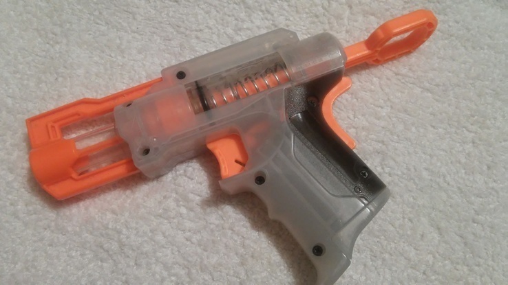 Пистолет: Hasbro Nerf. GlowShot белый, фото №5