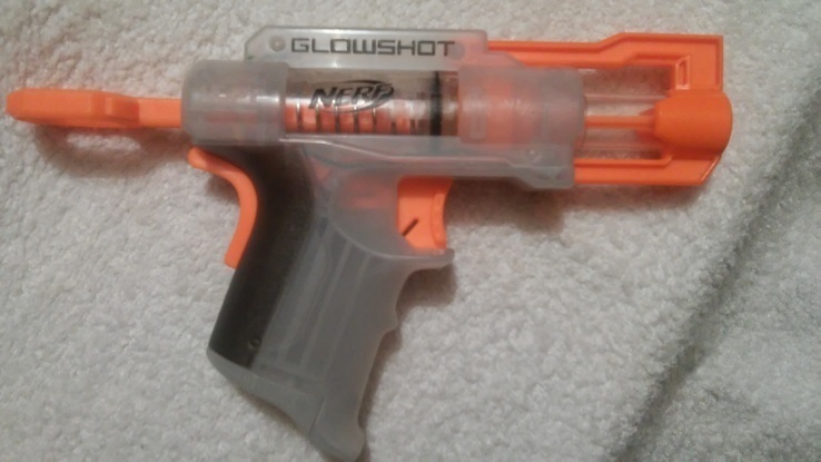 Пистолет: Hasbro Nerf. GlowShot белый, фото №7