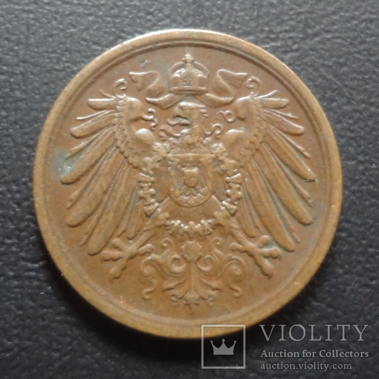 2 пфеннига  1912    Германия    ($5.3.14)~, фото №3