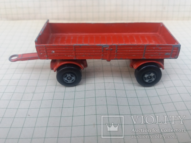 Машинка . Прицеп mercedes trailer by lesney matchbox, фото №6