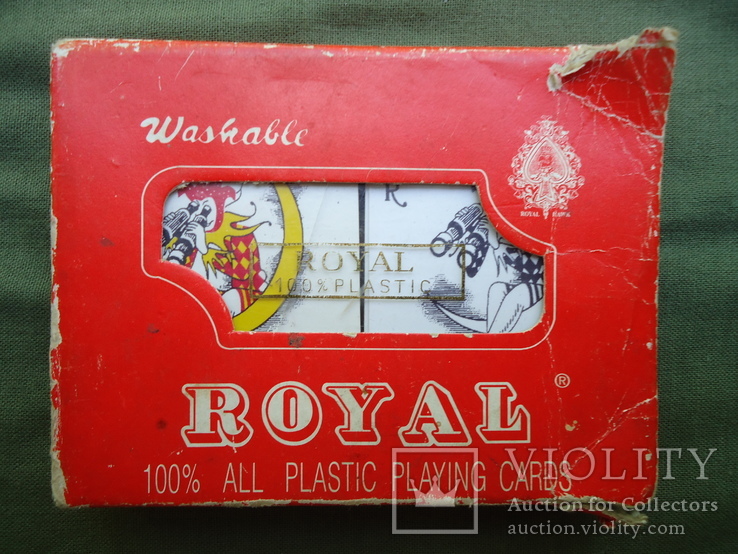 Две колоды игральных карт Royal по 54 шт. в колоде, фото №7