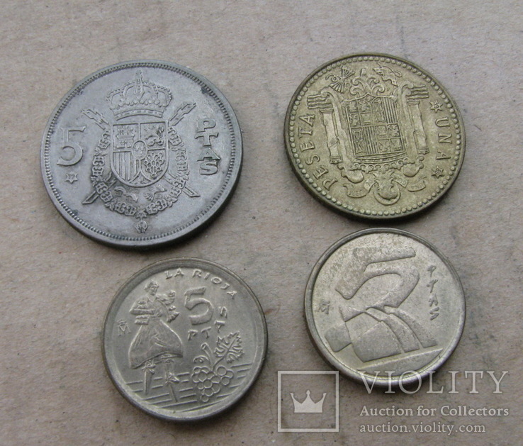 Монеты Испании (подборка), фото №3