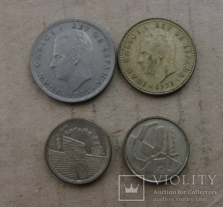 Монеты Испании (подборка), фото №4