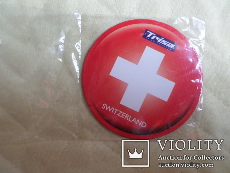 Сувенирный магнит швейцарской фирмы TRISA  новый в упаковке, фото №4