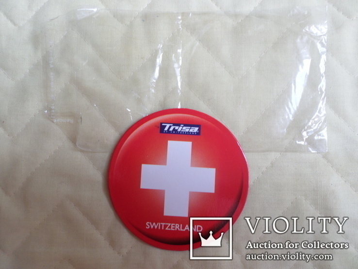 Сувенирный магнит швейцарской фирмы TRISA  новый в упаковке, фото №6