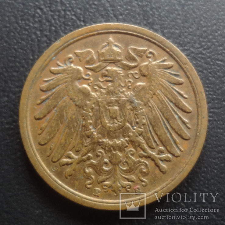 2 пфеннига 1912  E  Германия    ($5.3.30)~, фото №3