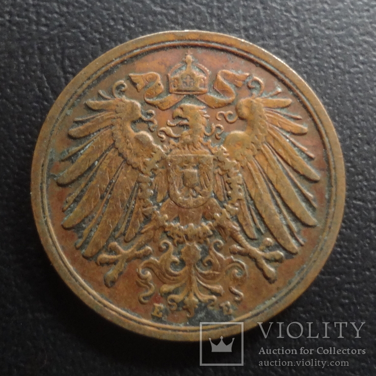 2 пфеннига 1905 E  Германия    ($5.3.37)~, фото №3