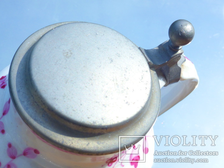  Винтаж: Женская пивная кружка  Royal Tettau, Германия - фарфор 0,5 л, фото №6